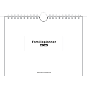 familieplanner 2025 basic